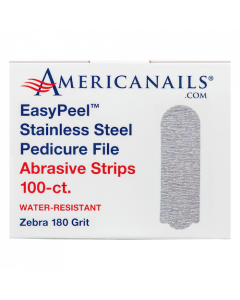 EasyPeel Pedicure Abrasive Strip | Zebra 180 Grit 100ct
