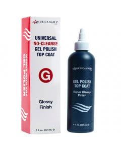 No-Cleanse Gel Polish Top Coat | Glossy Finish 8oz