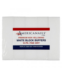 Premium White Block Buffers | 120 Grit 10ct