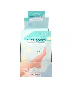 Waterless Pedicure Shea Butter Socks | Chamomile Display 25pr