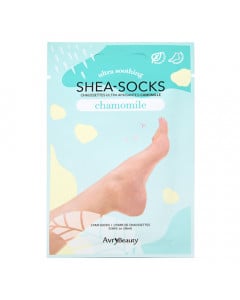 Waterless Pedicure Shea Butter Socks | Chamomile 1pr