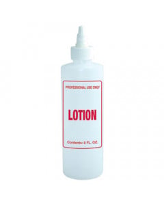 Lotion Labeled Bottle 16oz