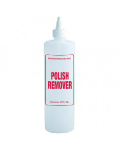 Polish Remover Labeled Bottle 16oz