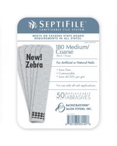 SeptiFile Zebra 180 Grit 50ct