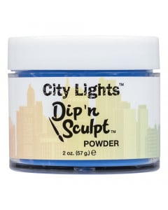City Lights Dip 'N Sculpt | Brisbane Blue 2oz