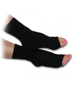 Pedicure Socks | Black 1pr