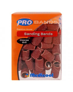 Pro Brown Sanding Bands | Coarse 100ct