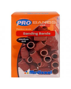 Pro Brown Sanding Bands | Medium 100ct