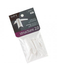Structure 2.0 Nail Tips | Structure (No Well) White #6 20ct