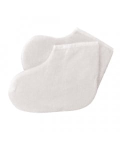 Terry Cloth Spa Booties 1pr