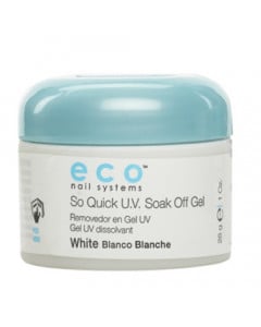 Eco Soak Off Gel | White 1oz