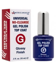 No-Cleanse Gel Polish Top Coat | Glossy Finish .5oz