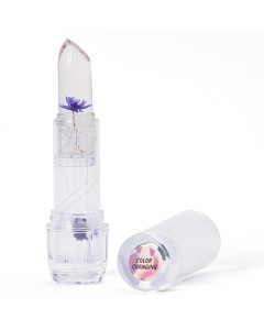 Color-Changing Crystal Lip Balm | Purple Flower