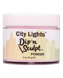 City Lights Dip 'N Sculpt | Clear Pink 2oz