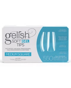 Soft Gel Tips | Medium Square 550ct