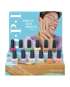 OPI Your Way Collection Nail Lacquer Display 12ct