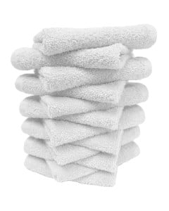 Ultra-Premium White Manicure Towels 12ct