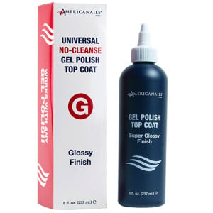 No-Cleanse Gel Polish Top Coat | Glossy Finish 8oz