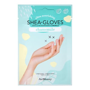Waterless Manicure Shea Butter Gloves | Chamomile Display 1pr