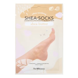 Waterless Pedicure Shea Butter Socks | Shea Butter 1pr