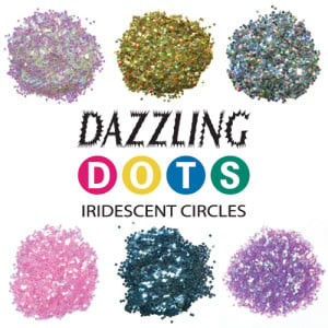Dazzling Dots Iridescent Circles