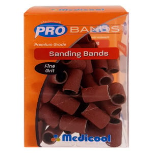 Pro Brown Sanding Bands | Fine 100ct