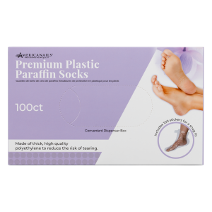 Premium Plastic Paraffin Socks 100ct