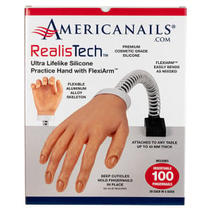 RealisTech Ultra LifeLike Silicone Practice Hand w/ FlexiArm