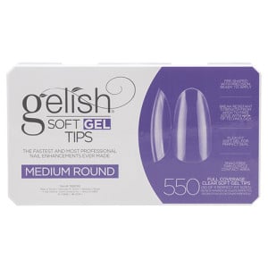 Soft Gel Tips | Medium Round 550ct