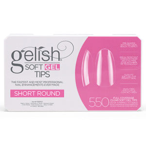 Soft Gel Tips | Short Round 550ct