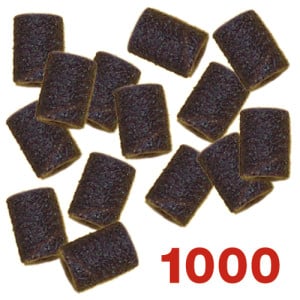 Brown Sanding Bands | Extra Coarse 1000ct